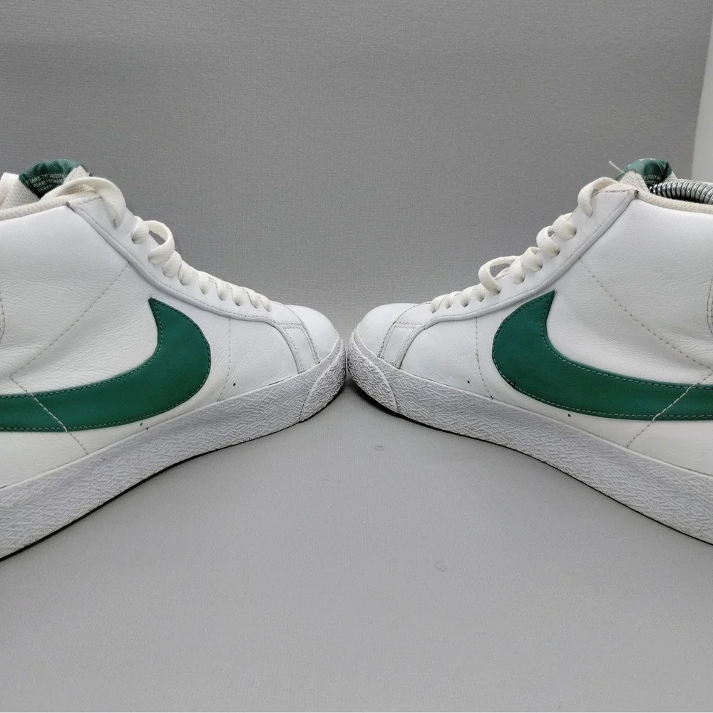 Nike SB Zoom Blazer PRM 'White Bicoastal' Skateboard Sneakers Mens Size 12 Shoes